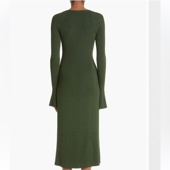 Interior Sasha Rib Midi Dress nwot - Picture 6 of 7